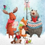 Christmas holiday, animals, Cute Animals, and holiday