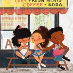 city life, summer day, urban setting, and cute kids