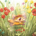 animals, Cute Fox, fox, flowers, and spring