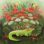   flowers, Lizard, animals, Glasses, and Cute Animals