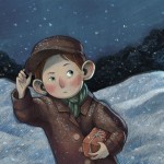 winter, mystery, mysterious, door, doorway, Magic, and snow