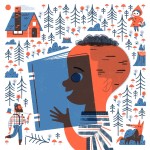 Fairy tales, children reading, Little Red Riding Hood, kids, and children