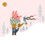  Winter and anthropomorphic animals