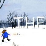  Winter,   snow, and Cover art for SCBWI-Mi Newsletter