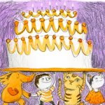 birthday, birthday cake, Animals, and friendly kids