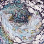 picture book illustration, Around the World, and appreciating nature