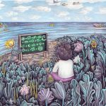 picture book illustration, appreciating nature, and Children's Nature Picture Book