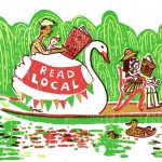 boston, swan, city park, boating, duck, ducklings, ducks, mallard, weeping willow, People and Places, and child and adult reading