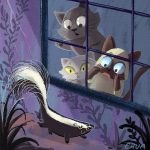 animals, Cats, skunk, Nature, Pets, and funny animals