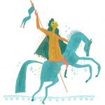 A girl and her horse