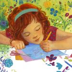 creative, drawing, and   flowers