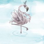 Picky eating, kid and parents, flamingos, birds, and Sealife