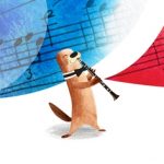 classical music, otters, elementary school, and Talent Show