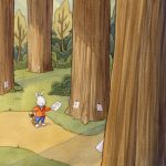  forest, path, nature, Bunny, and rabbit