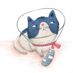 Animals: cats, Silly characters, Overcoming challenges, positivity, and Animal