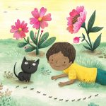 Asian, flowers, exploration, children in nature, Action/Adventure, Asian American,   flowers, and gardens & nature