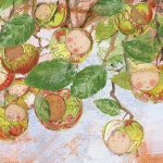 baby book, babies, apple tree, and apples
