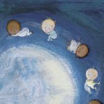 Full Moon, moon, babies, bedtime book, and Multicultural and Diversity