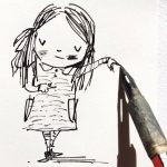   pen and ink and Drawing