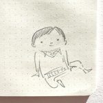 pencil sketch, sketchbook, notebook, pencil, and little boy