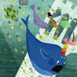 narwhal, female heroine, and brave