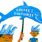 dolphins, Environmental Protests, and marine ecology