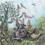 a picture book and children's books mermaid