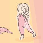 little girl and bedtime