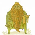 crown, Animals: cats, and beard