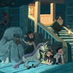 children fantasy and library