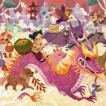 lunar new year, chinese dragon, Animals, Zodiac, and festive