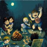 campfire stories, campfire, scary, and spooky stories