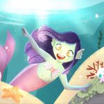 children's books mermaid, mermaid, ocean, and #Children's book