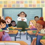 classroom, teacher, student, and class