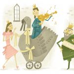 Folktale, fairytale,   princess, prince, and swan
